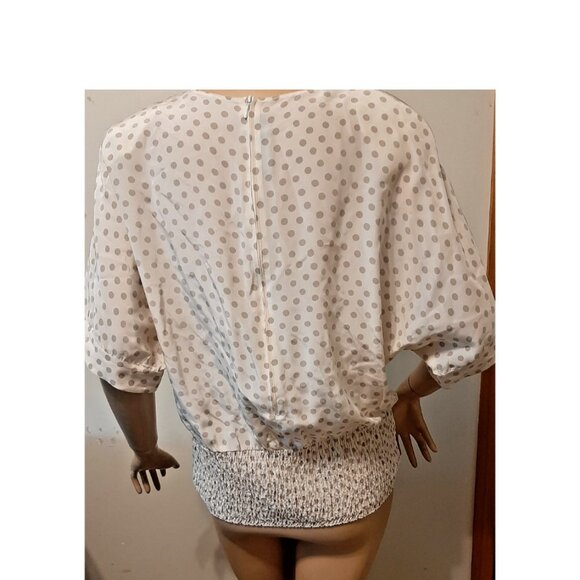 Vintage Louis Feraud Silk Blouse Made in West Germany Women's US 12 - Picture 2 of 3